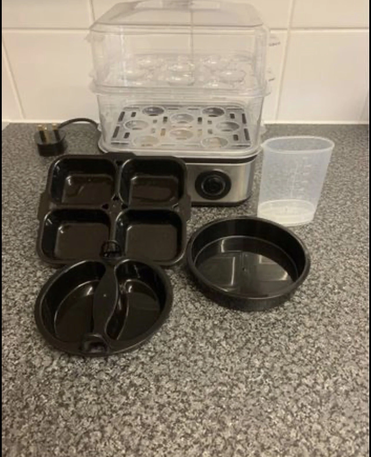 16 Large Electric Egg Boiler Poacher Steamer Cooker Omelets Maker
Opens in a new window or tab