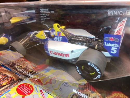 110920005 MINICHAMPS 1:18 WILLIAMS RENAULT FW14B N. MANSELL WORLD CHAMPION 1992 - Picture 4 of 10