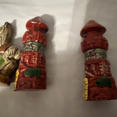 Colonists Vs Natives Chess Piece Set 14 Pieces (2 Missing) Free Shipping - Picture 15 of 17