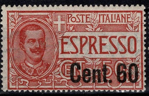 1922 Kingdom Italy Espresso Soprastampato C.60 - Saxon N.6 - MNH MF109498