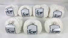 Lot of 7 Skeins Ice Yarns Soda Cotone ( 18% Cotton, 81% Polyamide & 1% Elastan)
