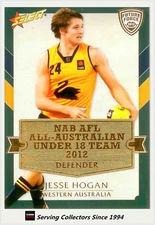 2012 Select AFL Future Force Cards All Australia Team Card AA5 Jesse Hogan