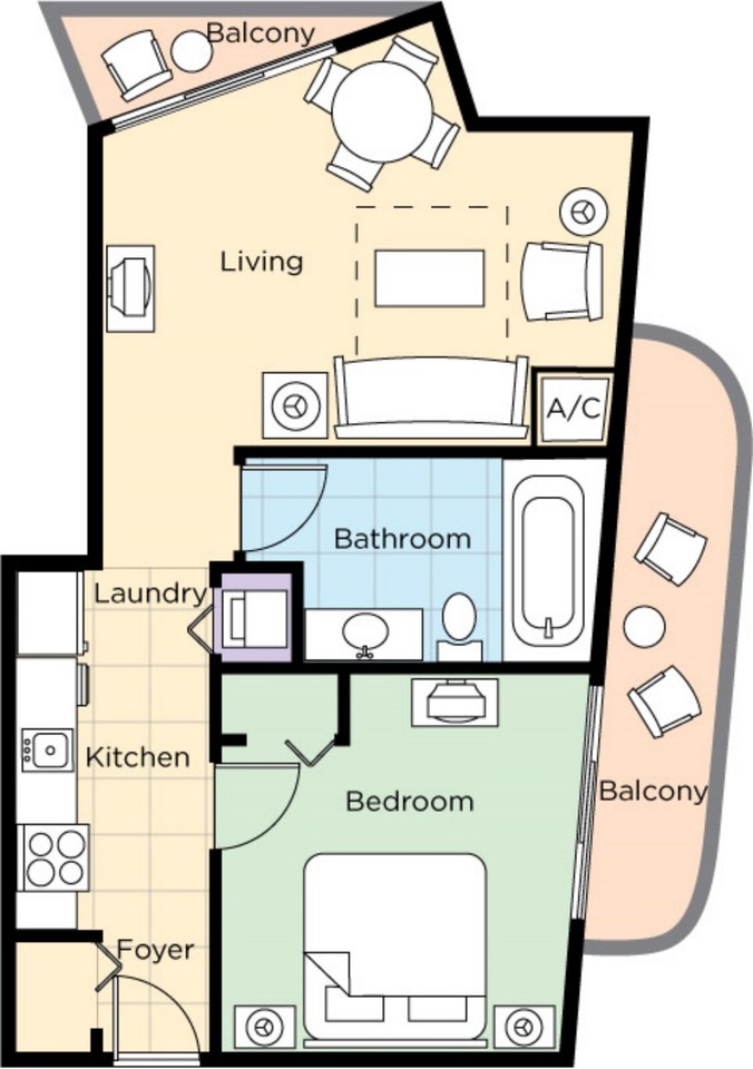 Wyndham at Waikiki Beach Walk Deluxe 1 Bedroom Condo, Nov 29 to Dec 5
