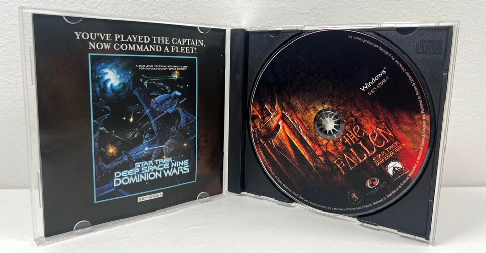 Star Trek: Deep Space Nine: The Fallen - Computer PC Windows - disc + jewel case - Image 3 of 3