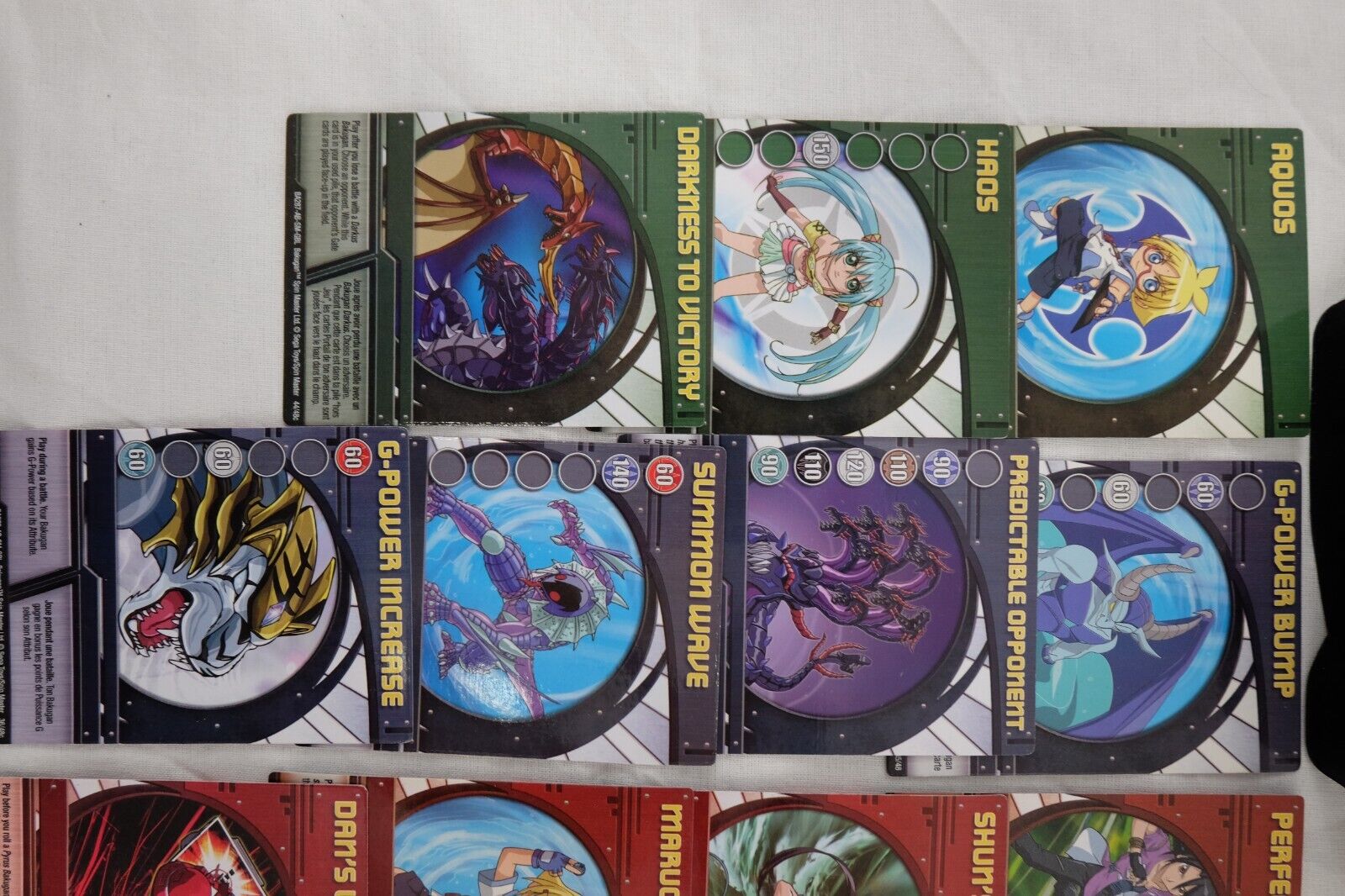 Bakugan Battle Brawlers Summon Wave Ability Card 40/48 BA172 NM Near Mint  Holo