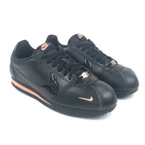 NIKE CLASSIC CORTEZ PREMIUM BLACK-BLACK 