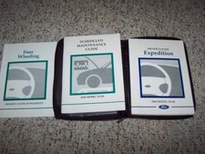 2000 Ford Expedition Owner Operator Manual User Guide Set Xlt Eddie Bauer Xz