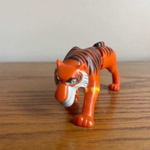 Disney Jungle Book Shere Khan Tiger Figure McDonalds Back Half Moves READ - Picture 4 of 9