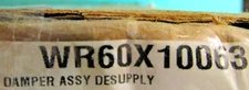 GE Refrigerator DAMPER ASSEMBLY - OEM Part WR60X10063 - New! (Open box)