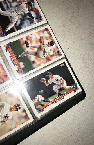 Tarjetas de béisbol carpeta grande diek jeter draft elige 1993 Griffey Jr ENVÍO GRATUITO - Imagen 10 de 11
