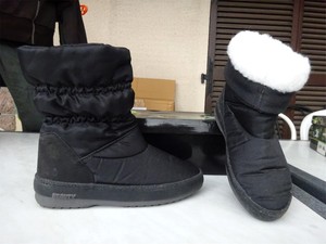 Legere Fourrure 40 Neuve Blanche Noir P Fourre Boots w4qIzW