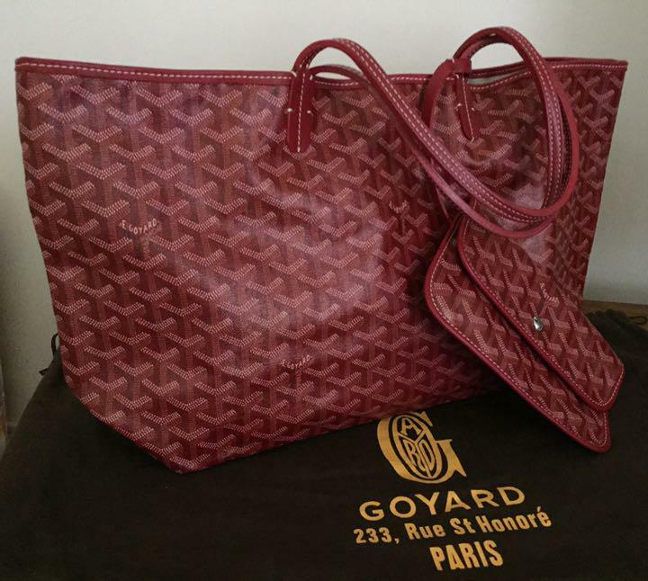 goyard maroon