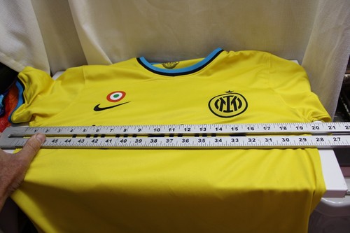 Nike × Vintage Inter milan 2001/02 third jersey Yellow Size 40 100% Polyester - Picture 4 of 4