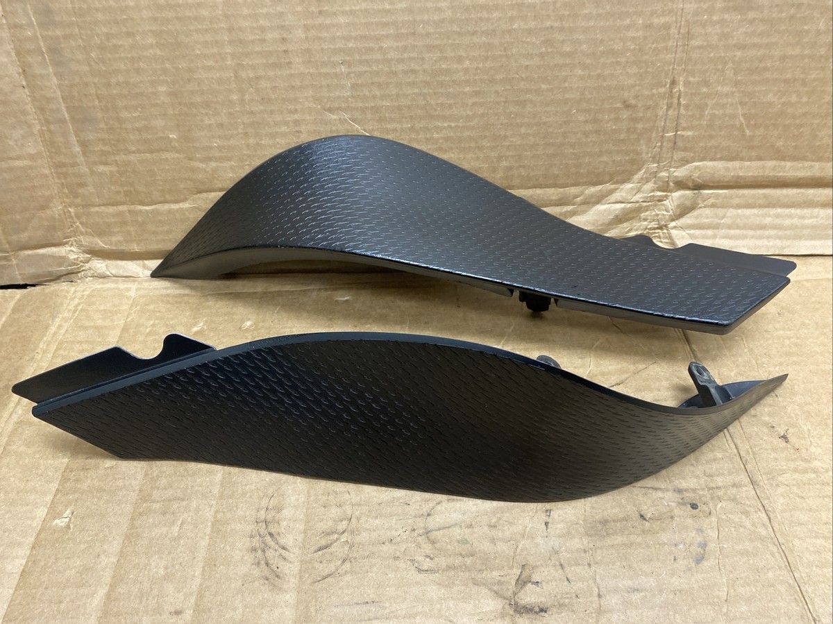 2007-2008 Kawasaki Ninja ZX6R gas tank side cover fairings OEM