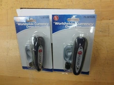 2 x Sona Enterprises Worldwide Counterfeit Currency Detector (FL301)