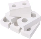 300 Pieces Cardboard Coin Holder Flip Mega Assortment 2 by 2 Inch (6 Sizes)