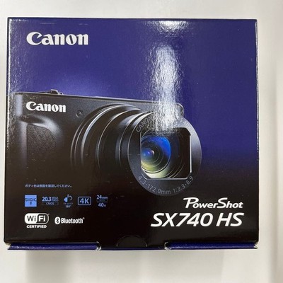 Canon PowerShot SX740 HS Silver 20.3MP 4K Digital Camera 40x
