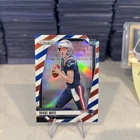2024 Panini Prizm - Rookies Drake Maye #329 Red White & Blue Prizm (RC)