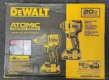 DEWALT DCK225D2 ATOMIC 20V MAX Brushless Compact Impact & Drill/Driver Combo Kit