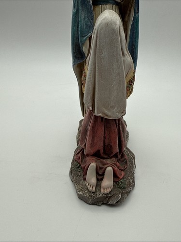 Our Lady of Lourdes & St Bernadette Statue Roman Joseph's Studio Figurine 8 3/4" - Picture 9 of 12