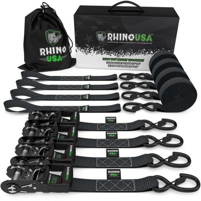 Rhino USA RSA Tie Down Kits TD-GC1.6X15-BLK