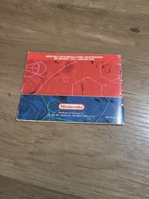 Red Alarm Virtual Boy Manual Only ~ Instruction Booklet