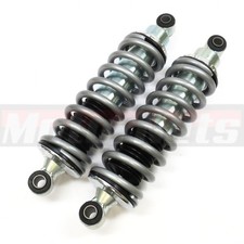 Street Rod Coil Over Shocks Coilovers Adjustable 350lbs Springs Universal Silver
