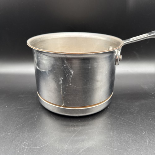 All Clad Copper Core 2 qt Saucepan Stainless 5 Ply USA Made No Lid - Read - Picture 4 of 13