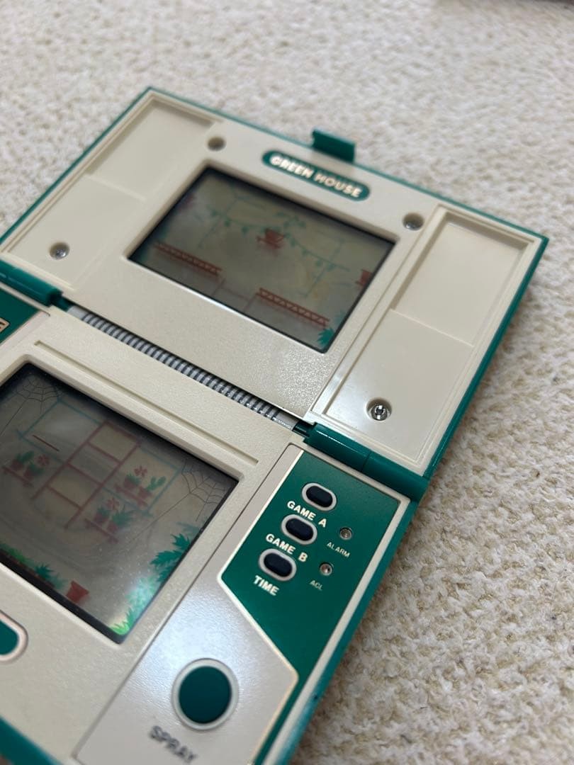 Nintendo Game Watch Green House with batteries #831d1e | eBay