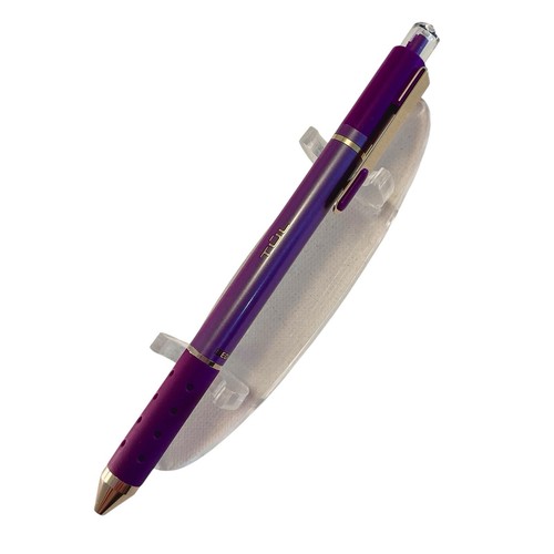 NUOVA TUL Pen Gel Inchiostro Metallizzato Scuro VIOLA SCURO Edizione Limitata 0,8 Accenti Oro - Foto 4 di 4