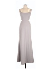 Jenny Yoo Collection Women Gray Cocktail Dress 8