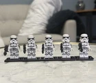 Lego 5x Imperial Stormtrooper Custom Printed Minifigure Lot Star Wars Trooper
