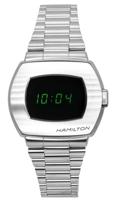 Hamilton PSR American Classic Digital Edelstahl Quarz H52414131 Herrenuhr