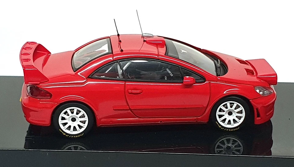 Autoart 1/43 Scale 60557 - Peugeot 307 WRC Plain Body Version - Red — 第 3/4 张图片