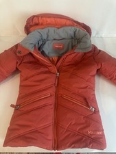 Marmot Kids Snow/Ski Jacket Size XS 5-6 Waterproof ORANGE COLOR PRE OWNED
