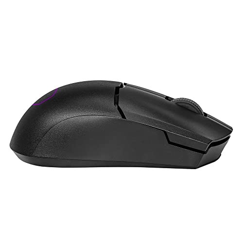 Cooler Master MM712 Black Wired/Wireless Compatible Hybrid Lightweight Gaming Mo - Afbeelding 5 van 9