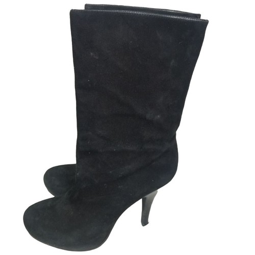Ash Boots Tall Boots Women Heeled Boots Women 40 Black Leather Boots Women - Picture 3 of 11