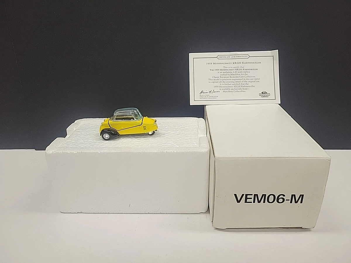 Miniature Gama 1/43 Messerschmitt Kabenroller TG500 – Noire – Occasion