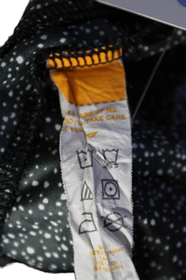 Jaqueta Lucy Feminina Bolinhas Manga Longa Botão de Pressão Zíper Preta Tamanho M - Imagem 4 de 4