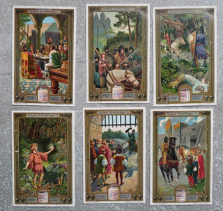 Sammlungsauflösung: Liebig Serie 737 Roland Schildträger 1908 RAR