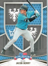 2024 Panini Crusade #176 Jacob Berry Silver