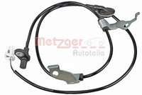 Sensor Raddrehzahl Hinten Links Metzger 09001037 FÜR Mazda Raddrehzahlsensor