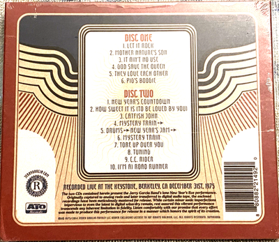 Garcialive Vol. 5-December 31st 1975 Keystone Berkeley by Garcia