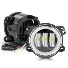 Pair 4 Inch For 2007-2012 Ford Escape Fog Lights Bumper Driving Lamps Black Lens Pair 4 Inch For 2007-2012 Ford Escape Fog Lights Bumper Driving Lamps Black Lens
