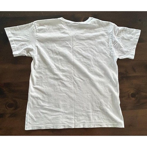 Vintage 90's L.L. Bean Common Lilac Outdoorwear 100% Cotton White TShirt Size Sm - Picture 5 of 7