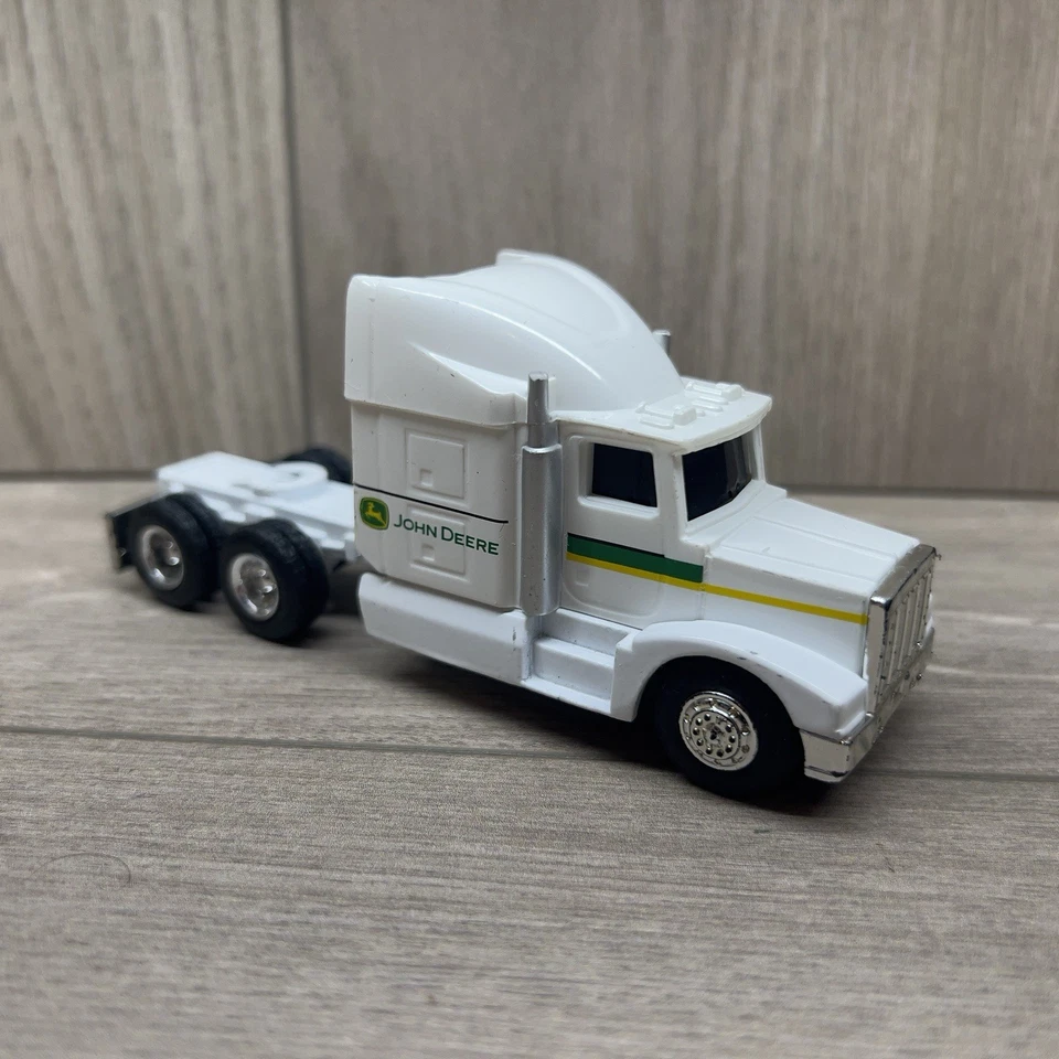 ERTL 约翰迪尔拖拉机半卡车 18 Wheeler 压铸塑料玩具卡车 5 L — 第 2/4 张图片