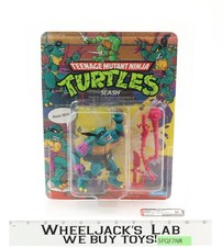 Slash Black Belt W  Yellow S AFA GRADED 80 85 80 85 31-Back TMNT 1990 Playmates