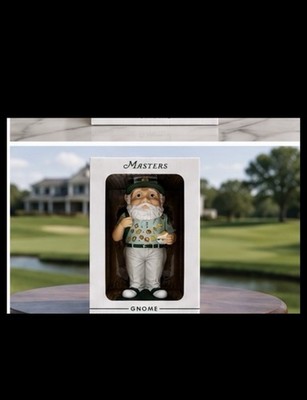 2025-Masters Gnome Full Size New In Box Augusta National Golf Club 