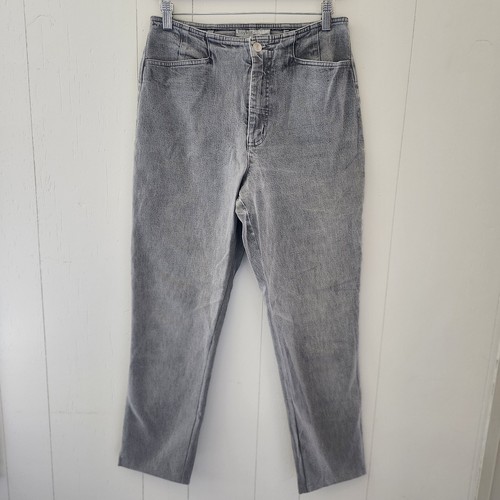 Women's Taylor Brooke Gray High Waist Slim Straight Jeans Size 8 - Picture 2 of 20