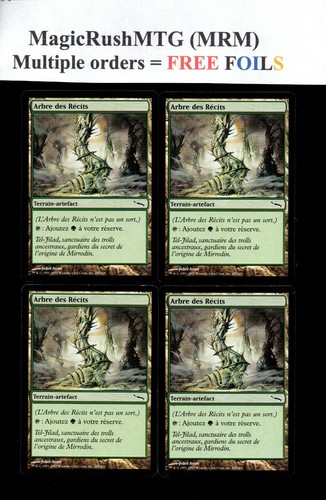 *MRM* FR/VF 4x Tree of Tales ( Arbre des R�cits ) MTG MRD - 第 1/1 張圖片